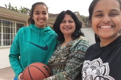 Picture with ms. Zayak with keya