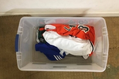 Donation Bucket at Library