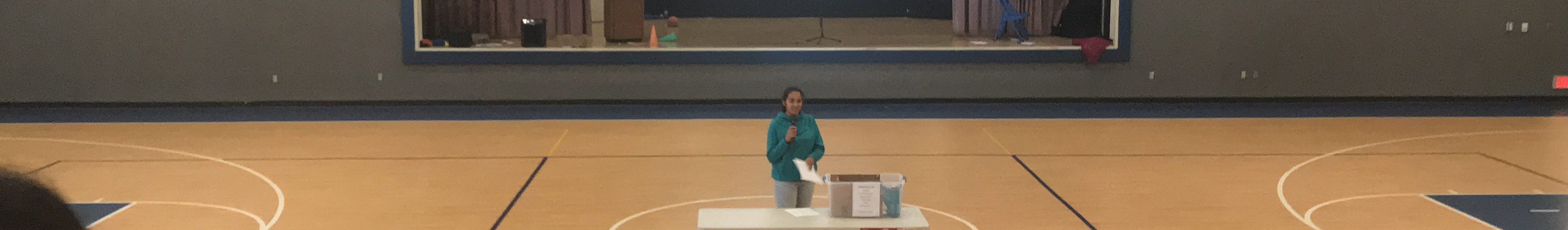 Concussion Awareness Speech at Quimby Middle School